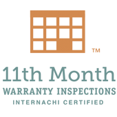 11th Month Warranty Inspections InterNACHI Certified Badge